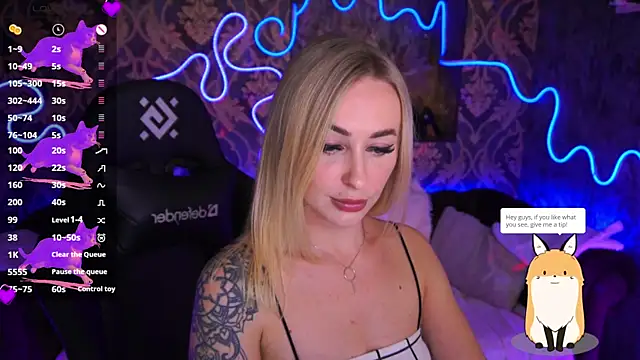 GraceCandy online show from February 5, 9:29 pm