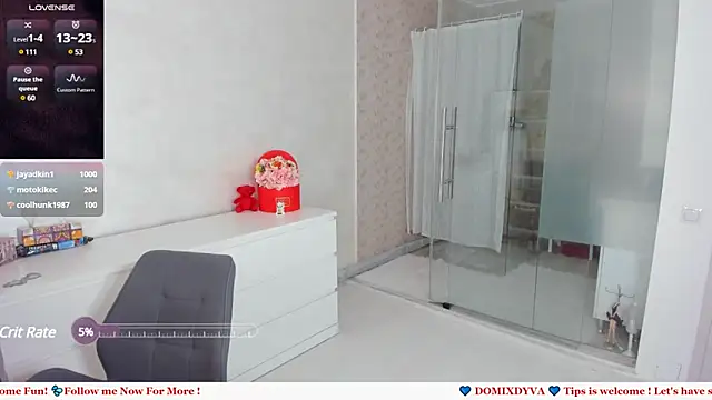 Domixdyva online show from March 4, 5:34 pm