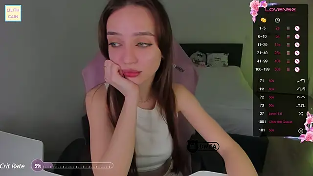 Snapshot of Lilith_Cain chatting on February 11, 9:09 am Lilith Cain online show from February 11, 9:09 am