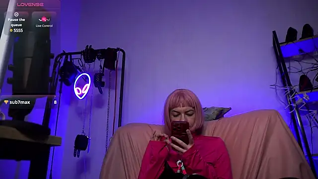 CyberXGoddess online show from March 22, 7:47 am