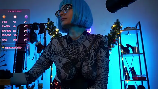 CyberXGoddess online show from December 18, 1:22 am