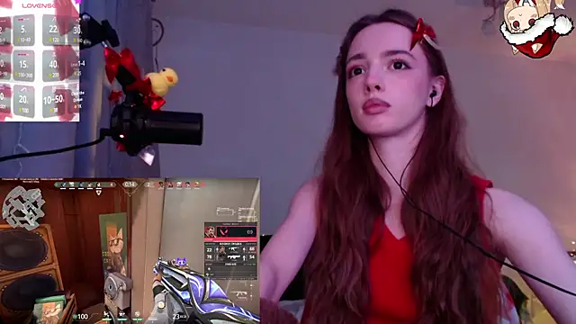 Snapshot of Weeissy chatting on December 20, 10:43 pm Weeissy online show from December 20, 10:43 pm