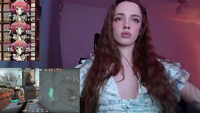 Snapshot of Weeissy chatting on March 1, 4:11 pm Weeissy online show from March 1, 4:11 pm