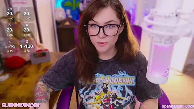 Snapshot of JennKenobi chatting on March 4, 3:59 pm JennKenobi online show from March 4, 3:59 pm