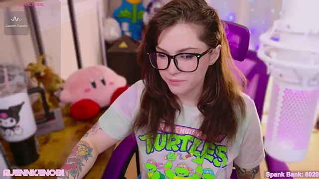 Snapshot of JennKenobi chatting on March 5, 4:13 pm JennKenobi online show from March 5, 4:13 pm