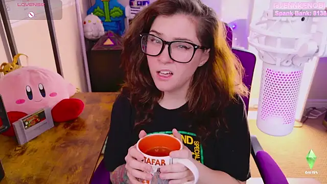 Snapshot of JennKenobi chatting on March 10, 3:20 pm JennKenobi online show from March 10, 3:20 pm