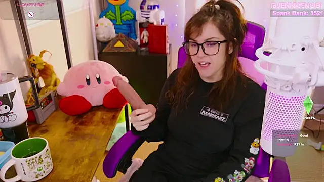 Snapshot of JennKenobi chatting on March 13, 3:17 pm JennKenobi online show from March 13, 3:17 pm