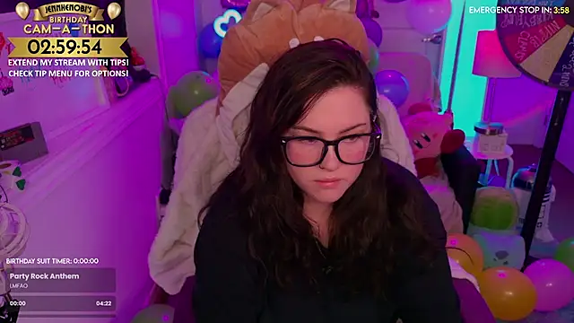 Snapshot of JennKenobi chatting on September 19, 2:07 pm JennKenobi online show from September 19, 2:07 pm