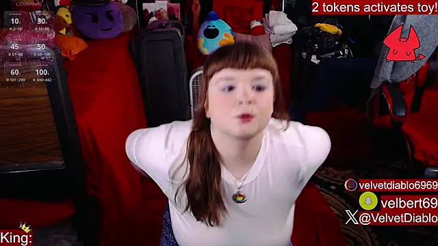 VelvetDiablo online show from January 15, 12:48 am