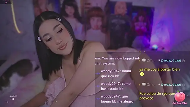 Snapshot of MiaMammie chatting on February 13, 5:26 am MiaMammie online show from February 13, 5:26 am