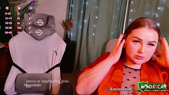 AminaCharm online show from January 18, 1:08 pm