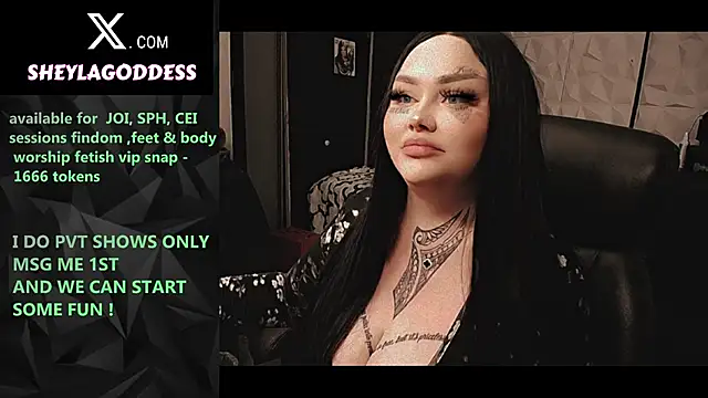 sheylagoddess11 online show from March 15, 10:05 pm