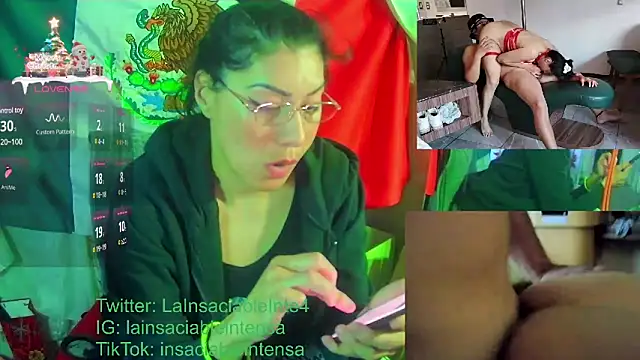 LaInsaciableIntensa online show from February 6, 11:26 pm