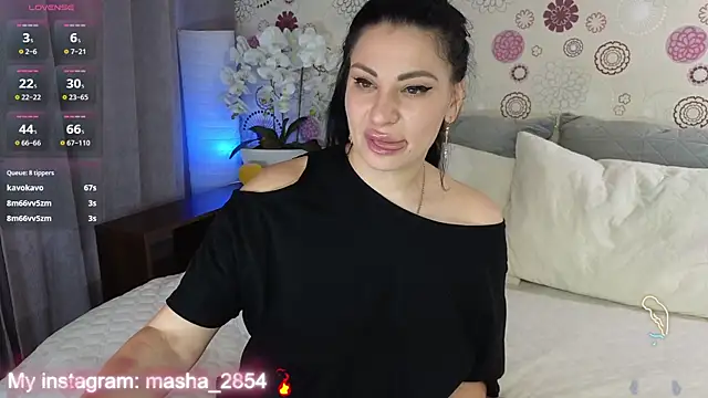 Snapshot of Madelynn chatting on March 16, 6:23 pm Madelynn online show from March 16, 6:23 pm