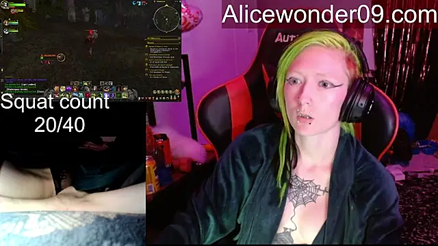 alicewonder09 online show from March 2, 7:15 am