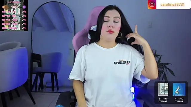 caroline23 x online show from February 19, 3:06 am