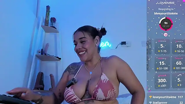 andrea lopezz  online show from March 12, 2:50 am