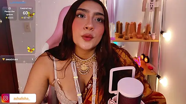 ashalisha online show from November 25, 1:11 pm