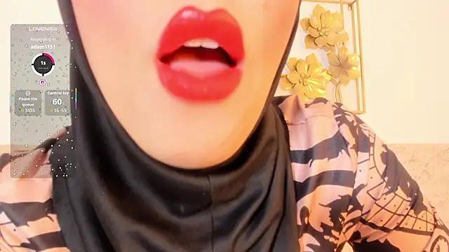 Snapshot of hanajameela chatting on January 10, 11:45 am hanajameela online show from January 10, 11:45 am