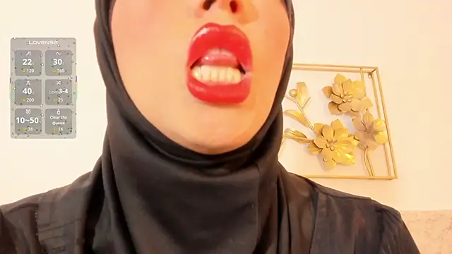 Snapshot of hanajameela chatting on February 9, 11:58 am hanajameela online show from February 9, 11:58 am