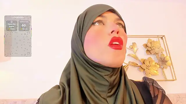 Snapshot of hanajameela chatting on February 11, 11:48 am hanajameela online show from February 11, 11:48 am