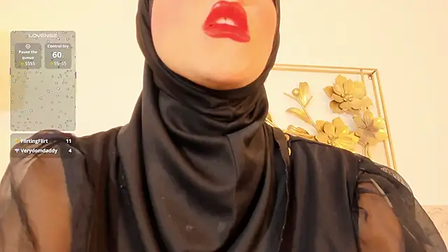 Snapshot of hanajameela chatting on February 21, 11:44 am hanajameela online show from February 21, 11:44 am