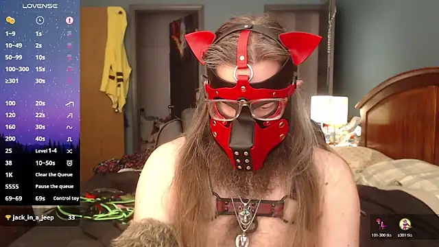 kinkywolf429 online show from April 3, 7:12 pm