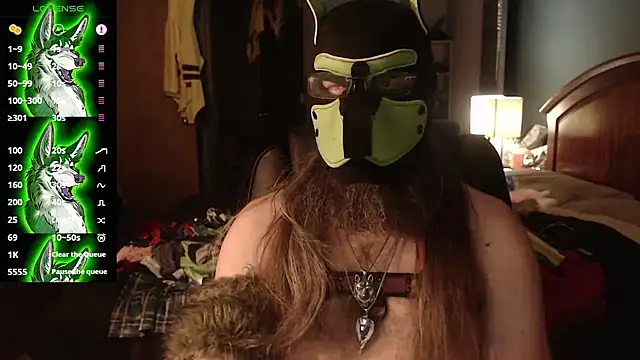 kinkywolf429 online show from July 12, 2:13 am