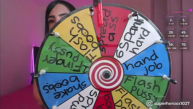 superheroxx online show from March 20, 12:51 am