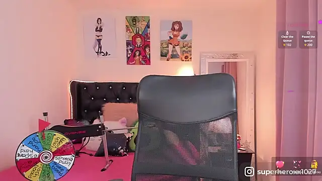 superheroxx online show from October 8, 1:25 am