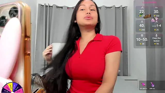 Snapshot of LustfulMonica chatting on July 8, 2:27 am LustfulMonica online show from July 8, 2:27 am