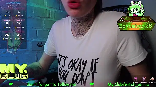 Witch Emma online show from November 28, 3:58 pm