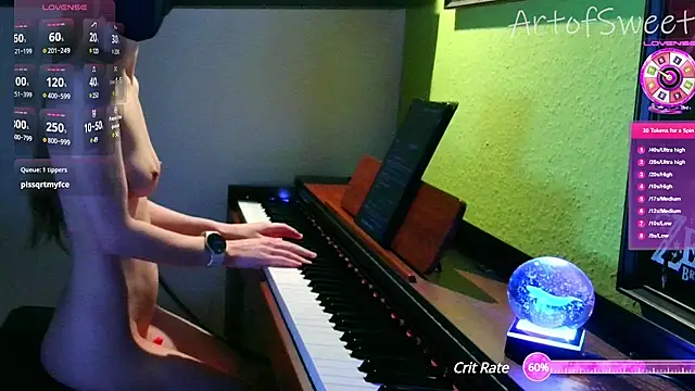 ArtofSweet online show from February 2, 8:08 pm