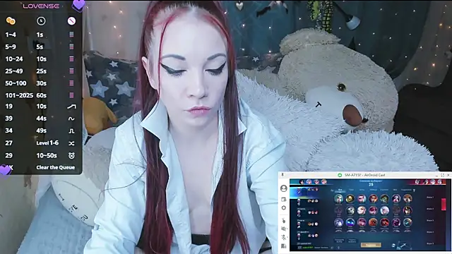 Snapshot of XNuka_Flower_LoverX chatting on February 24, 11:41 pm XNuka Flower LoverX online show from February 24, 11:41 pm