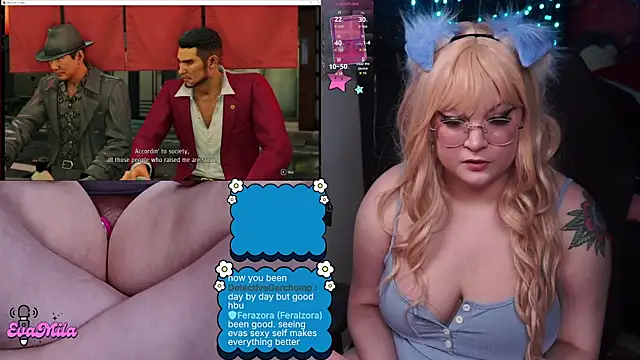 evamila online show from March 3, 1:01 am