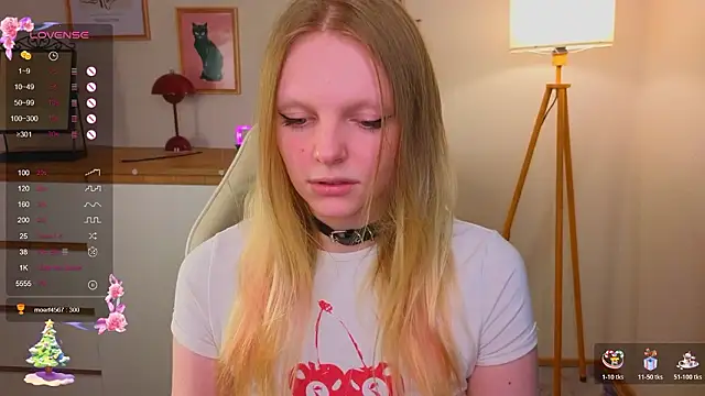 Snapshot of evangel1ne chatting on February 8, 9:29 pm evangel1ne online show from February 8, 9:29 pm