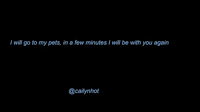 cailynhot online show from March 18, 10:37 pm