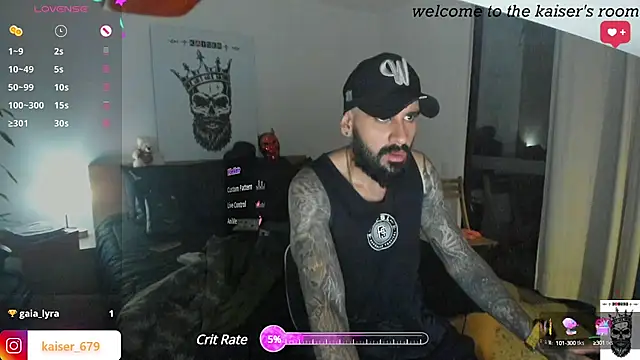 Snapshot of kaiser679_ chatting on March 13, 5:00 am kaiser679 online show from March 13, 5:00 am