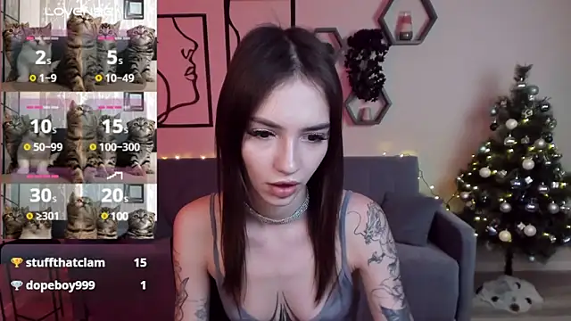 SophieCatty online show from December 17, 2:55 am