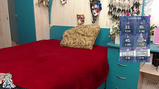 Snapshot of CrazyLaGirl chatting on December 15, 11:20 pm CrazyLaGirl online show from December 15, 11:20 pm