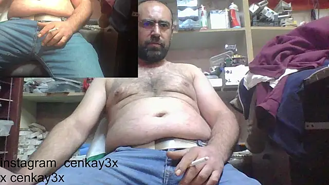 masculine bear daddy online show from January 31, 6:47 pm