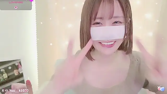 Snapshot of Yuu__k chatting on March 17, 3:47 am Yuu  k online show from March 17, 3:47 am