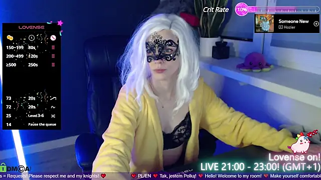 strawberry muffin online show from January 7, 8:10 pm