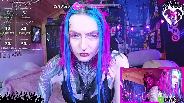 Snapshot of NekoCyber chatting on May 16, 5:26 am NekoCyber online show from May 16, 5:26 am