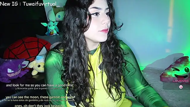 TuWaifuVirtual1 online show from November 14, 11:35 pm