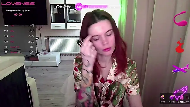 Snapshot of RinaDevil chatting on February 12, 8:49 am RinaDevil online show from February 12, 8:49 am