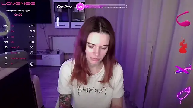 Snapshot of RinaDevil chatting on March 3, 8:43 pm RinaDevil online show from March 3, 8:43 pm