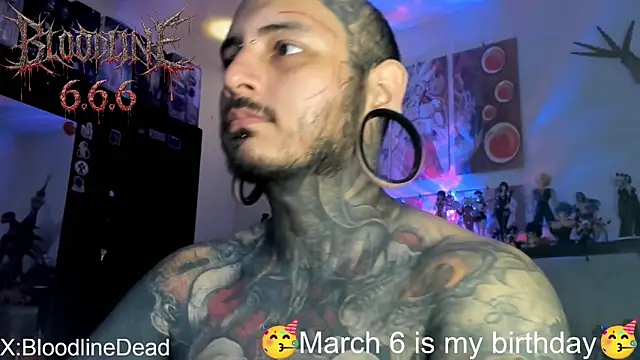 DEATHINK666XX online show from February 22, 5:44 pm