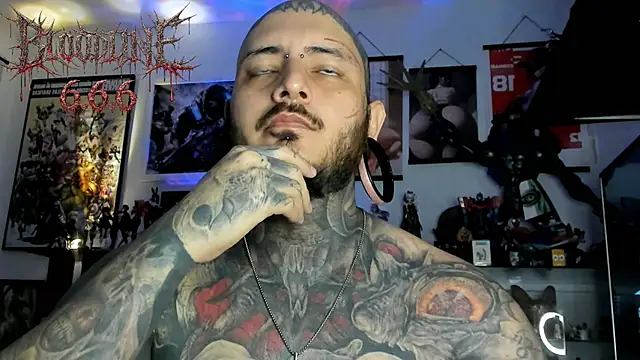 DEATHINK666XX online show from April 15, 5:53 pm