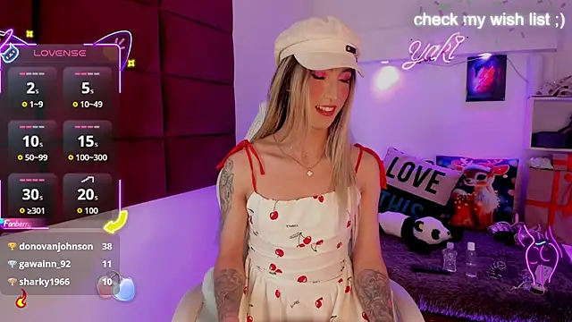 Snapshot of Yaki_Tai chatting on January 9, 2:58 am Yaki Tai online show from January 9, 2:58 am